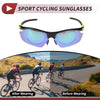 Motorcycle 1 Pc Motorcycle Riding Goggles Green Lens Black Frame Tri-acetel Cellulose