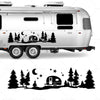 Camper Van Motorhome Caravan Adventure Vinyl Decal Sticker