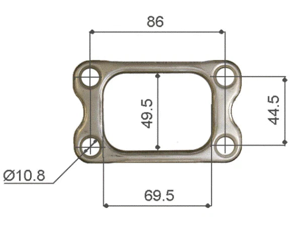 FORD FALCON BA BF FG TURBO INLET GASKET (2002–2014)