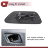 Subaru Forester (2013-2015) Silver Front Right Washer Nozzle Cover