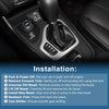 Jeep Cherokee (2014-2018) Champagne Color Transmission Shifter Bezel