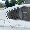 BMW 5 Series F10 Rear Window Side Louver Covers (2011-2017)