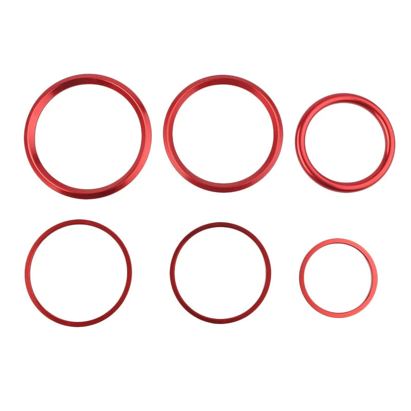 Benz GLC260 21X AC Vent Outlet Ring Sticker Chrome (2016-2023)