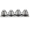 F150 Clips / 4PCS Front High Oil Panel Plate Skid (2011–2020)