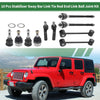 Jeep 10 x Suspension Kit Tie Rod Ends Sway Bar Links (2007-2018)