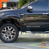 Ford Ranger T6 Silver Black Front Door Side Decal Sticker (2012-2014)