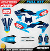 Yamaha YZF 250 2019-2021 BOOST STYLE Stickers Graphics Kit