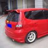 Honda Fit Jazz Hatchback Unpainted Rear Boot Spoiler Wing (2002-2013)