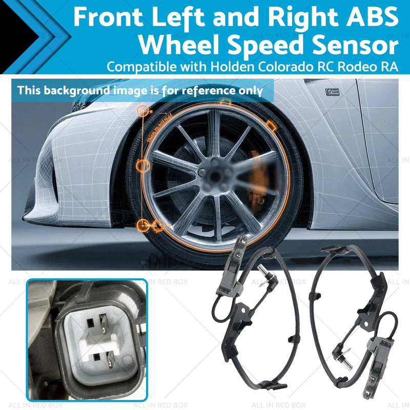 Holden Colorado RC RA 3.0L Front ABS Sensor Pair (2007-2012)