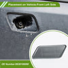 Toyota Camry Front Left Washer Cover Cap Gray (2009–2012)