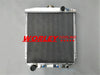 Ford Customline V8 Police Interceptor Aluminum Radiator + Fans (1954-1956)