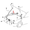 Toyota Corolla Sedan 4DR 1991-2001 Bonnet Hinge x2