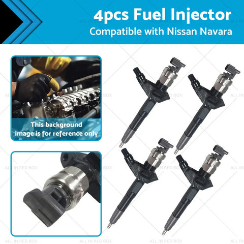 Nissan Navara D22 2.5L 4pcs Diesel Fuel Injectors (2001-2015)