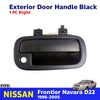 Exterior Door Handle Black RH Fits Nissan Frontier Navara D22 4D UTE 1998-05 D06