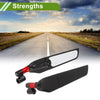 Motorcycle Rear View Mirror / 1 set / Polygonal Shape Red Aluminum Alloy