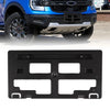Ford Ranger Black Front License Plate Bracket Holder (2019-2022)