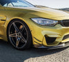 BMW 4 x Carbon Fiber Front Bumper Fins