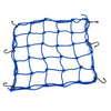 Motorcycle Blue Nylon Rubber 6 Hook Luggage Package Cargo Flexible Net