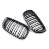 BMW E46 Sedan Carbon Fiber Double Slat Front Kidney Grille (2002-2005)