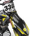 Suzuki RMZ 250 (2004-2006) TAG STYLE Decals Custom Graphics Full Kit