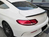 Mercedes-Benz C-Class W205 Coupe 2DR Rear Spoiler Wing ABS Black (2015-2021)