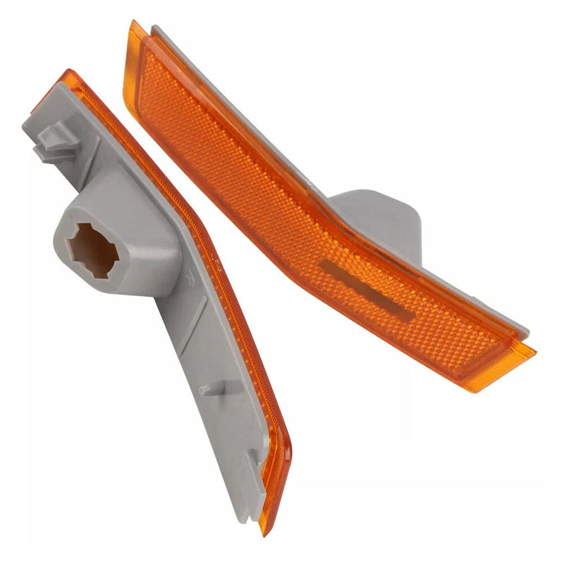 Lincoln MKX Amber Front Bumper Side Marker Light Shells (2007-2010)