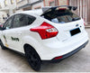 Ford Focus Hatchback Unpainted ABS Rear Spoiler Wing (2011-2018)