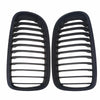 BMW E90 E91 3 Series Glossy Black Front Bumper Kidney Grille (2008-2011)