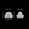 BMW E46 E90 E91 E92 20 x Plastic White Retainer Clips (2000-2013)
