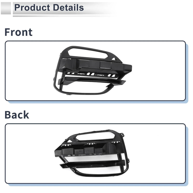 BMW X3 1 Pc Front Right Fog Light Grill (2018 - 2021)