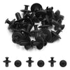 Chevrolet 20 x 8mm Plastic Rivet Clips Bumper Fastener