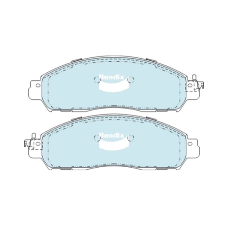 Nissan Navara D23 NP300 2.3L 2.5L 15~20 HD Front Disc Brake Pads Set