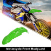 Motorcycle Motocross Off Road Green Front Fender Dirt Bike Mudguard
