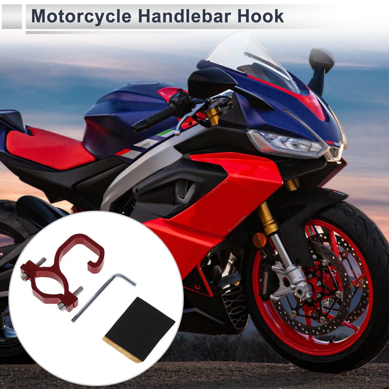 Arc Motorcycle Hanging Hook 1 Set Red Hexagon Wrench Gasket