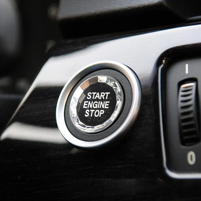 BMW E90 E92 E93 E64 E46 E60 Engine Start Stop Button Cover Crystal (2006-2013)