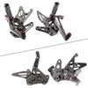 Suzuki Hayabusa GSX1300R Grey Rearset Foot Pegs (1999-2020)