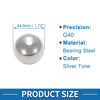 Bearing Ball / 44.0mm / Steel G40 Precision Ball Silver Tone