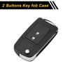 Toyota RAV4 (2013-2015) Black Button Key Fob Shell Case