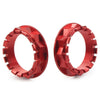 Ducati V4 1098 1198 1199 1299 Diavel Rear Wheel Axle Nut 2 x Red