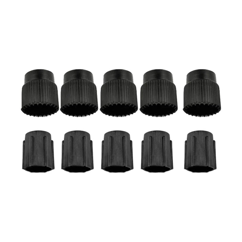 Car - R134a 13mm Low & 16mm High A/C System Charging Port Caps 1 Set