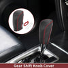 Ford Fiesta Red Faux Leather Gear Shift Knob Cover (2009-2012)