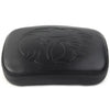 Harley Bobber Black Rear Passenger Pillion Pad Seat with 8 Suction Cups
