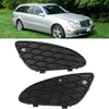 Mercedes-Benz W211 E-Class Front Bumper Cover Mesh Grille Black (2003-2009)