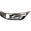 Grille Assembly For 2012-2014 Toyota Camry Painted Black