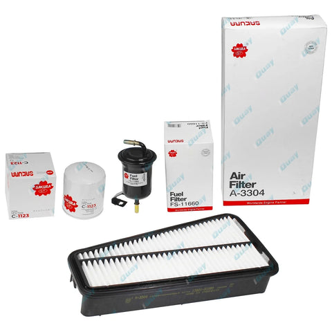 Toyota Prado GRJ120 V6 1GR-FE Air Oil Fuel Filter Service Kit (2009-2018)