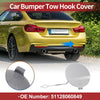BMW 428i (2014-2016) Silver Tone Rear Car Bumper Tow Hook Cover