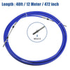 Yamaha Blue 2 x 40ft 472in Marine Shift Remote Control Box Cable