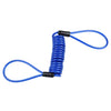 Motorcycle Disc Brake Lock 1 x 120cm Disc Lock Reminder Cable