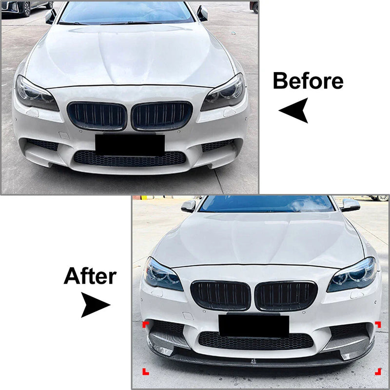 BMW 5 Series F10 F11 M5 Front Bumper Lip & Side Splitter (2011-2017)