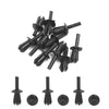 BMW 10pcs 5mm Rivet Engine Lining Trim Fastener Panel Retainer Clips